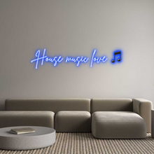  Custom Neon: House music l...