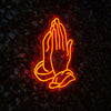 Praying Hands LED - Next Day Delivery - Marvellous Neon