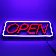  LED Open Light Sign for Store Shop Board Shopping Mall Bright Hanging Neon Sign Business Bar Decoration 42X20Cm