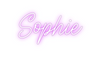 Custom Neon: Sophie - Marvellous Neon