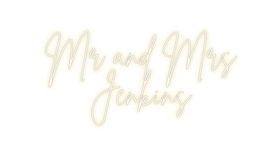 Custom Neon: Mr and Mrs
J... - Marvellous Neon