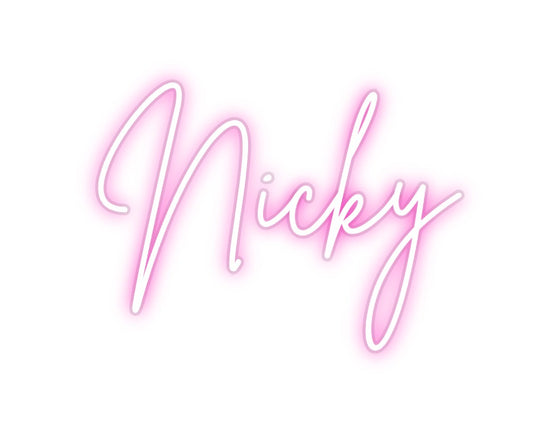 Custom Neon: Nicky - Marvellous Neon