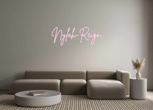 Custom Neon: Nylah-Reign - Marvellous Neon