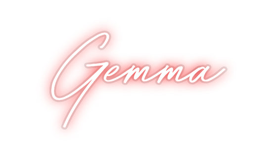 Custom Neon: Gemma - Marvellous Neon