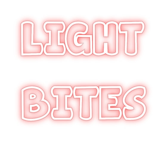 Custom Neon: LIGHT
BITES - Marvellous Neon