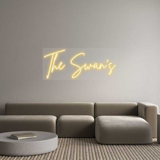 Custom Neon: The Swan’s - Marvellous Neon