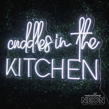  Cuddles In The Kitchen Led Sign - Marvellous Neon