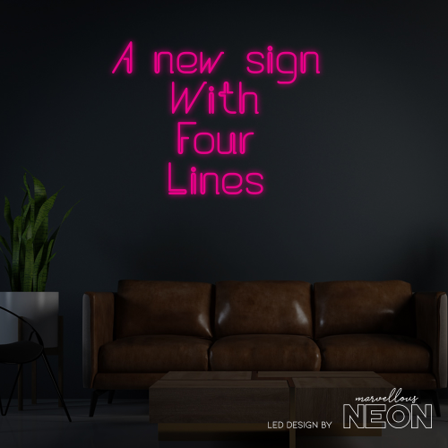 Custom Neon Sign - Marvellous Neon