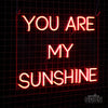 'You are my sunshine' LED Neon Sign - Marvellous Neon