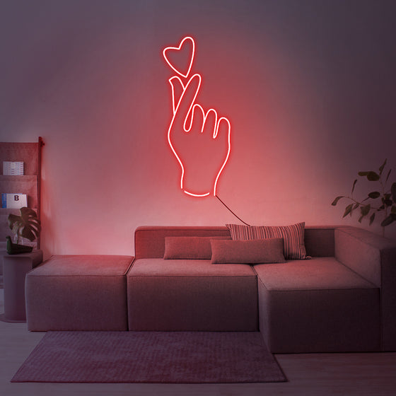 Love Fingers Neon Sign - Marvellous Neon