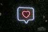 Love Social Symbol - Marvellous Neon