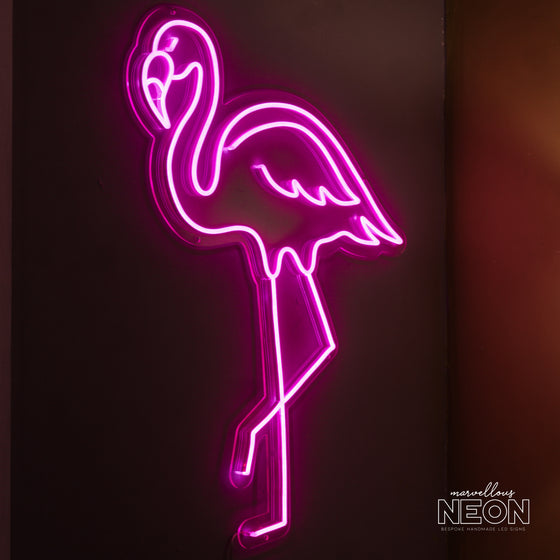 Flamingo Neon Led Sign - Marvellous Neon