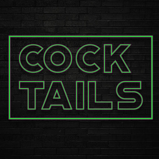 Cocktails Led Sign - Marvellous Neon