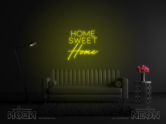 Home SWEET Home Neon Sign - Marvellous Neon