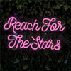 'Reach for the stars' Neon Sign - Marvellous Neon