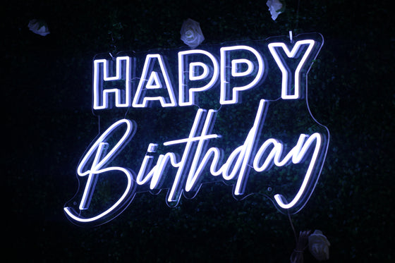 Happy Birthday Neon Led Sign - Marvellous Neon
