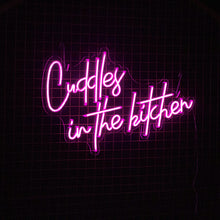  Cuddles In The Kitchen Neon Led Sign - Marvellous Neon