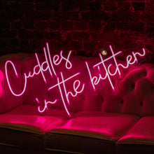  Cuddles In The Kitchen Neon Sign Next Day Delivery - Marvellous Neon