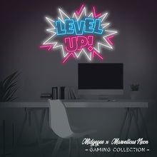  'Level Up' Gaming Neon Sign - Marvellous Neon