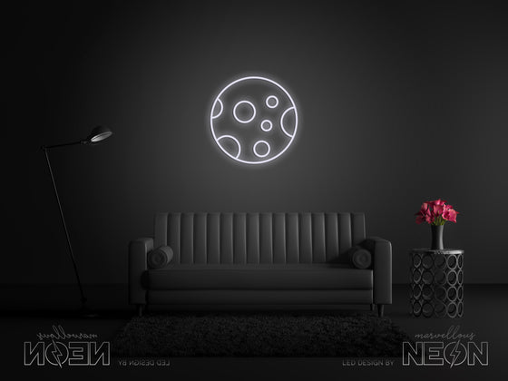 Moon Neon Sign - Marvellous Neon