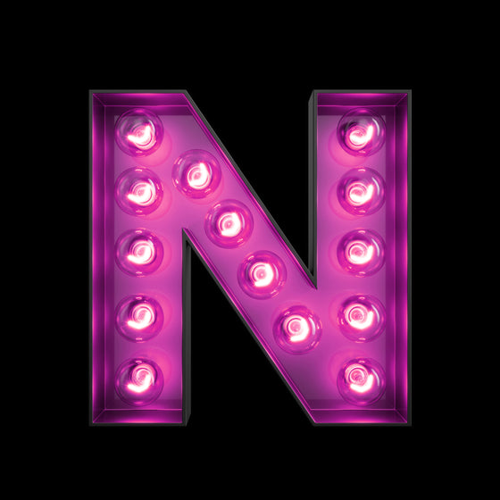 Light Up Letter - N - Marvellous Neon