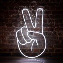  Peace Neon Sign - Next Day Delivery Available - Marvellous Neon