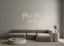  Custom Neon: Mr & Mrs
Lewis - Marvellous Neon