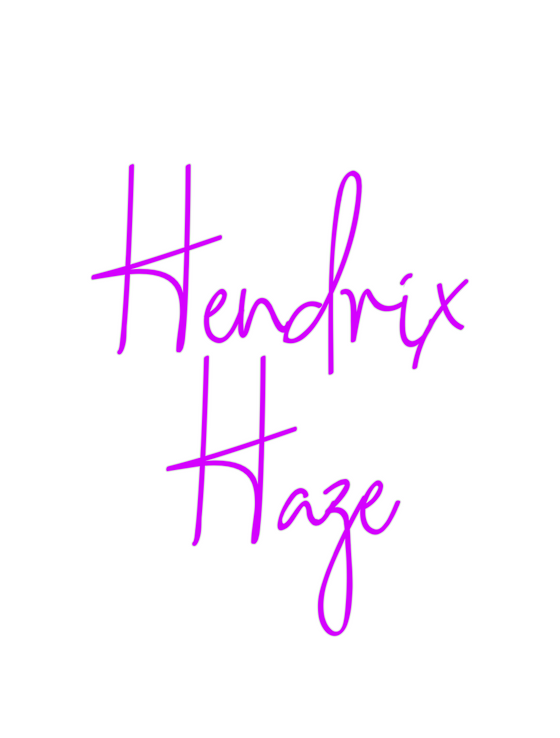 Custom Neon: Hendrix
Haze - Marvellous Neon