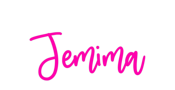 Custom Neon: Jemima - Marvellous Neon