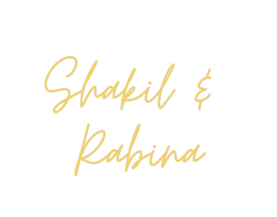 Custom Neon: Shakil & 
Rab... - Marvellous Neon