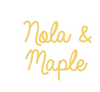 Custom Neon: Nola &
Maple - Marvellous Neon