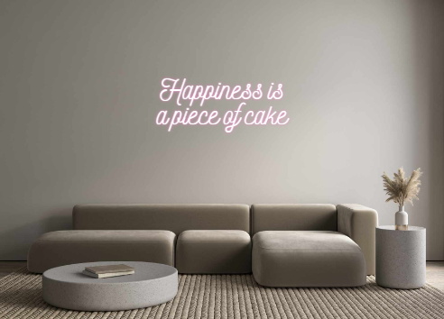 Custom Neon: Happiness is ... - Marvellous Neon