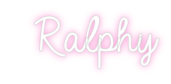 Custom Neon: Ralphy - Marvellous Neon