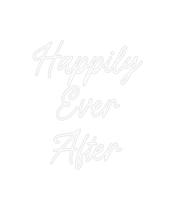 Custom Neon: Happily 
  Ev... - Marvellous Neon